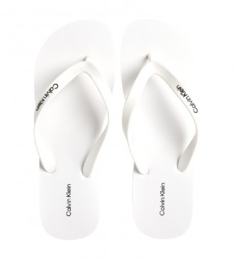 Calvin Klein FF Comfrot white flip-flops