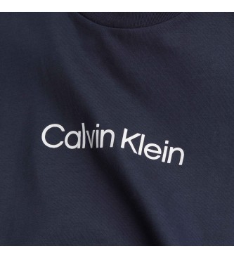 Calvin Klein Majica z logotipom Hero navy