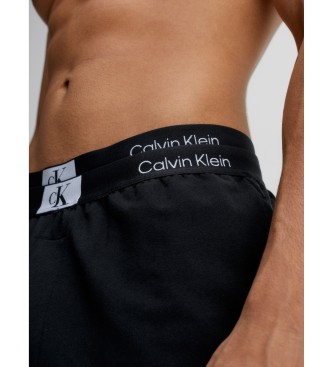 Calvin Klein Calças de fato de treino para desporto Ck96 preto