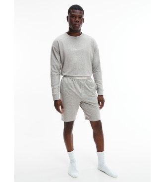Calvin Klein Pantalon Cort - Modern Structure gris