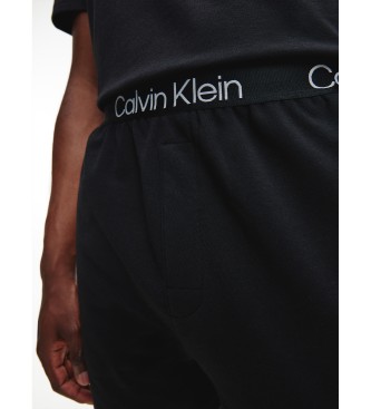 Calvin Klein Pantalon Cort - Modern Structure noir