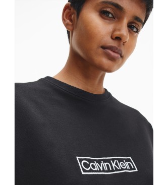 Calvin Klein Camisola de Velo de Herana Reimaginada Preto