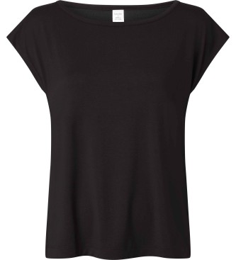 Calvin Klein Lounge-T-Shirt schwarz