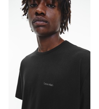 Calvin Klein T-shirt Algodo moderno preto