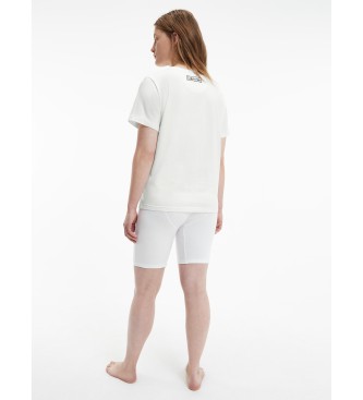 Calvin Klein Lounge Reimagined Heritage T-shirt hvid