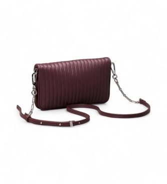 Calvin Klein Sac  bandoulire Mini Line marron