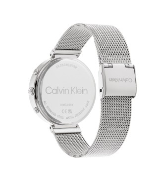 Calvin Klein Analoog Minimalistisch T-Bar roze horloge
