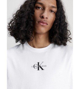Calvin Klein Wit monoloog t-shirt