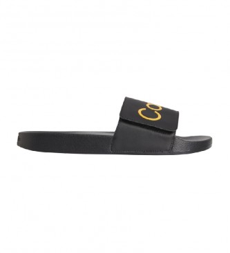 Calvin Klein Flip Flops With Logo black