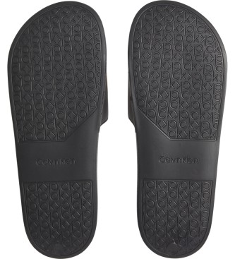 Calvin Klein Flip Flops With Logo black