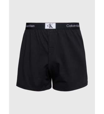 Calvin Klein Spodenki od piżamy Ck96 czarne