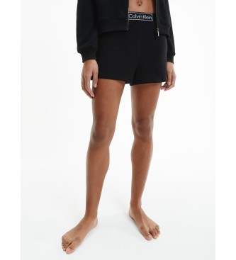 Calvin Klein Reimagined Heritage Pyjama-Shorts schwarz
