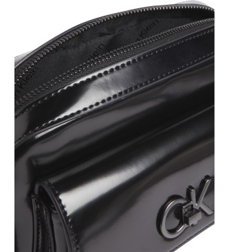 Calvin Klein Borsa a tracolla nera ReLock