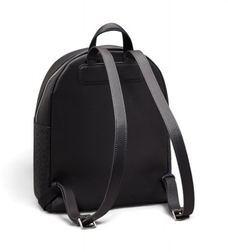 Calvin Klein Runder Rucksack mit schwarzem Logo