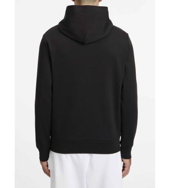 Calvin Klein Sweat-shirt  capuche en polyester recycl noir
