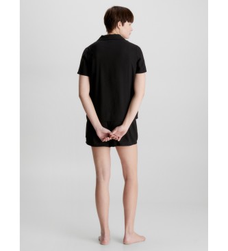Calvin Klein Zestaw piżamowy czarne szorty