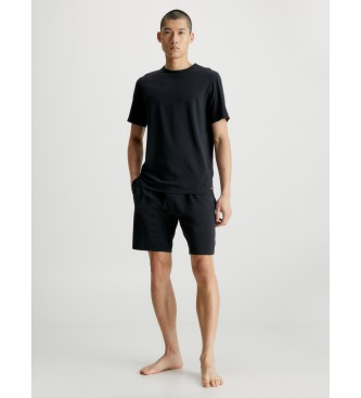 Calvin Klein Stretchpyjamas i bomull svart