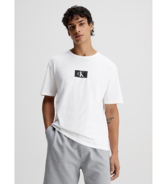 Calvin Klein Bio-Baumwoll-T-Shirt wei