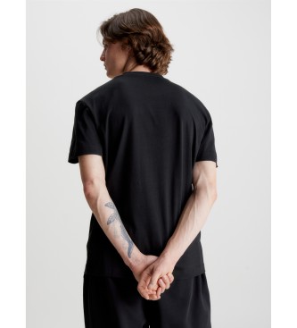 Calvin Klein Majica črna črta