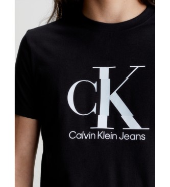 Calvin Klein Camiseta Disrupted negro