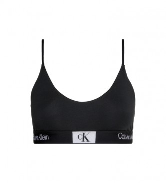 Calvin Klein Reggiseno con spalline sottili Ck96 nero