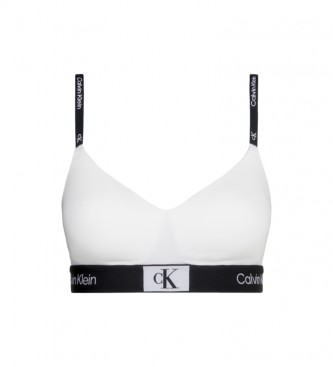 Calvin Klein Soutien-gorge  fines bretelles Ck96 blanc