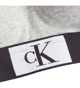 Calvin Klein Bra Braps Slim Bra Ck96 cinzento