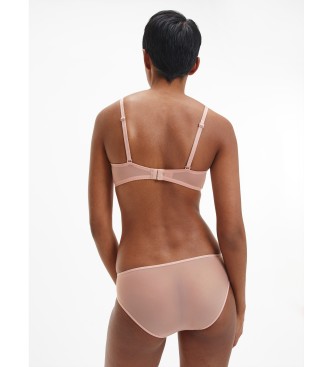 Calvin Klein Invisible Bra Sheer Marquisette nude