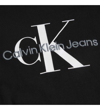Calvin Klein Camisa Holgada Monograma negro
