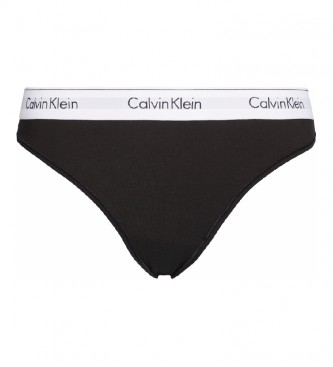 Calvin Klein Perizoma Modern Cotton Plus nero