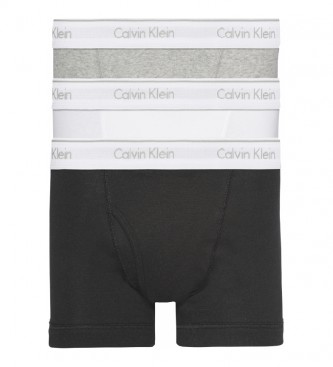 Calvin Klein Pack of 3 boxers grey, white, black - ESD Store fashion,  footwear and accessories - best brands shoes and designer shoes