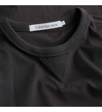 Calvin Klein Jeans Majica Redna črna