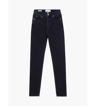 Calvin Klein Jeans Jean High Rise Skinny preto