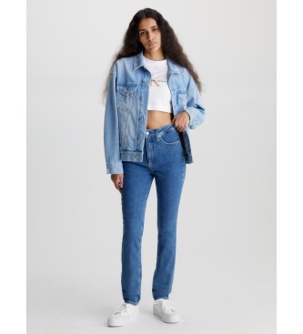 Calvin Klein Jeans Jean High Rise Skinny azul