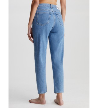 Calvin Klein Jeans Jean Mom niebieski