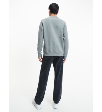 Calvin Klein Jeans Sudadera Monogram gris