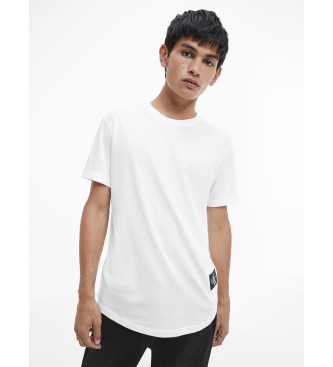 Calvin Klein Jeans T-shirt Insignia en coton biologique blanc