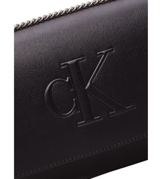 Calvin Klein Cabrio-Umhngetasche schwarz