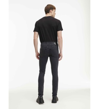 Calvin Klein Jeans Žan Skinny črn