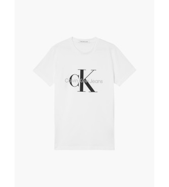 Calvin Klein Jeans T-shirt Slim Monogram blanc