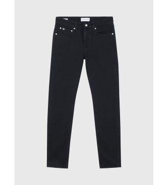 Calvin Klein Jeans Ženski suknjič Slim Taper črn