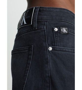 Calvin Klein Jeans Jeans Slim Taper czarny