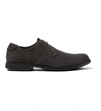 Camper Chaussures en cuir 1913 gris fonc