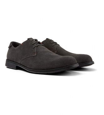 Camper Chaussures en cuir 1913 gris fonc