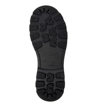 Camper Stivaletti in pelle nera Brutus