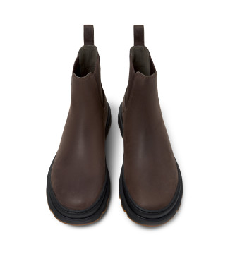 Camper Stivaletti in pelle marrone Brutus