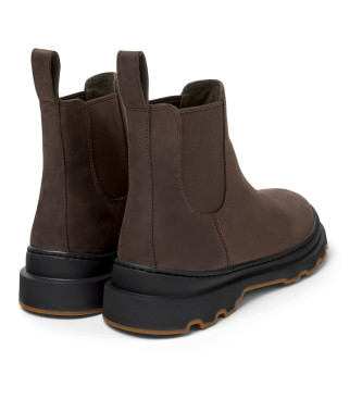 Camper Stivaletti in pelle marrone Brutus