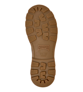 Camper Stivaletti in pelle verde Brutus