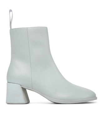 Camper Graue Kora Lederstiefeletten
