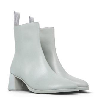 Camper Graue Kora Lederstiefeletten